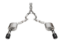Corsa 3.0" Cat-Back 4.5" Carbon Fiber Tips Exhaust – 2024 Mustang GT Convertible