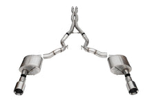 Corsa 3.0" Cat-Back 4.5" Straight Tips Exhaust – 2024 Mustang GT Convertible