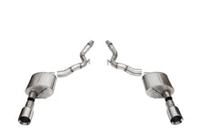 Corsa 3.0" Axle-Back 4.5" Straight Tips Exhaust – 2024 Mustang GT Convertible