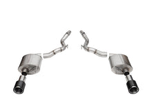 Corsa 3.0" Axle-Back 4.5" Carbon Fiber Tips Exhaust – 2024 Mustang GT Convertible
