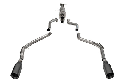 Corsa 3.0" Cat-Back Exhaust, DRE 5.0" Single Tips – 2019-2026 Dodge RAM 1500 5.7L; 2019-2026 Dodge RAM Rebel 1500 5.7L - image 4