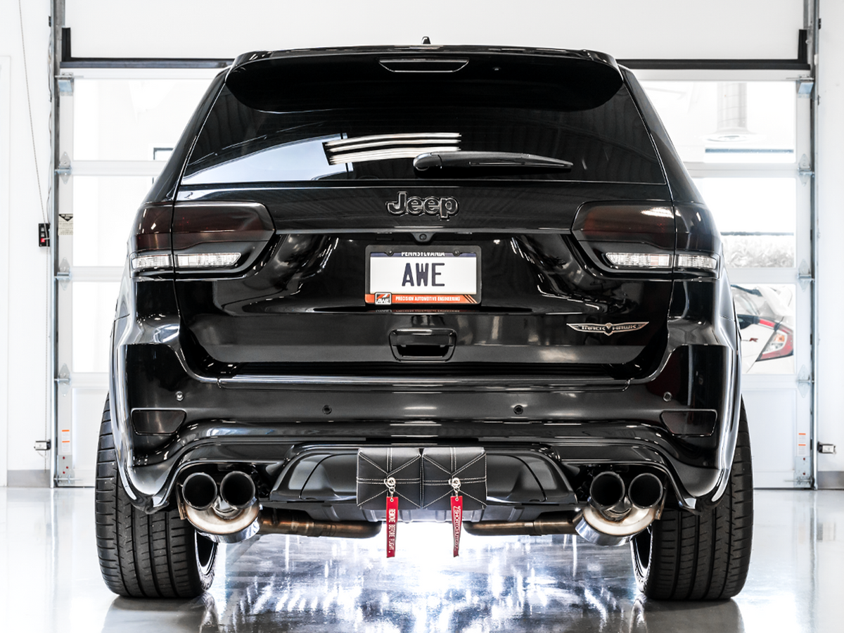 AWE Tuning Cat-Back Exhaust – Jeep Grand Cherokee Trackhawk WK2 6.2L