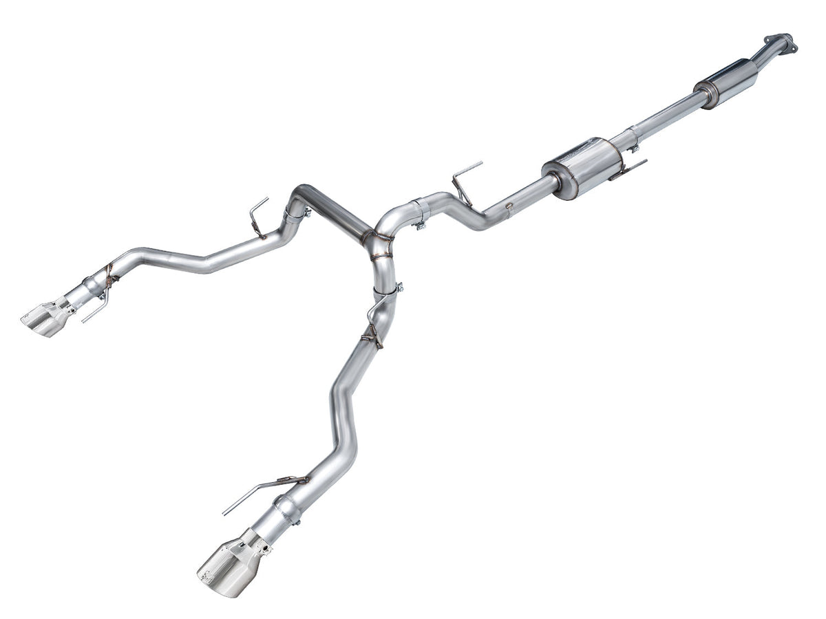 AWE Tuning 0FG Cat-Back Exhaust – 2021+ F-150 & Tremor 5.0L, with Bumper Cutouts - image 4