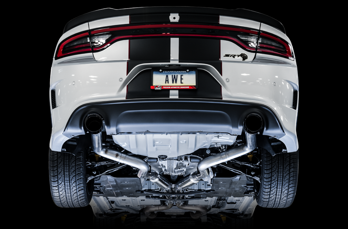 AWE Tuning Cat-Back Exhaust – 2015+ Dodge Charger 6.4L & Hellcat 6.2L