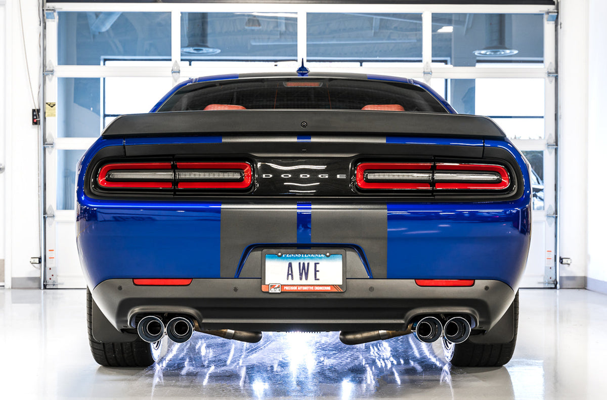 AWE Tuning Cat-Back Exhaust – 2017+ Dodge Challenger 5.7L