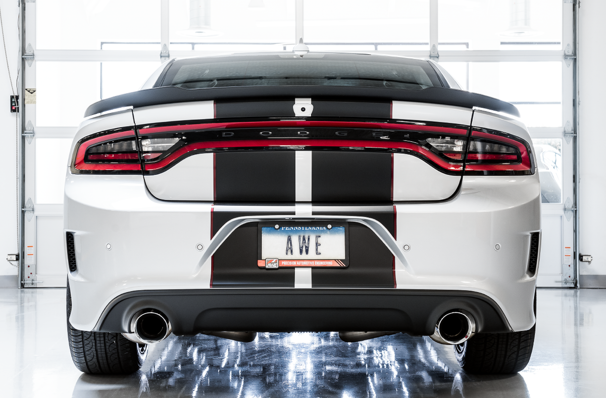 AWE Tuning Cat-Back Exhaust – 2015+ Dodge Charger 6.4L & Hellcat 6.2L
