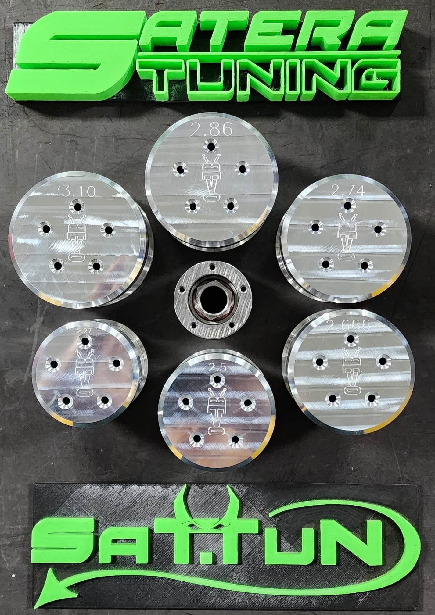 SaT.TuN - Rings of Hell Clutched Pulley: Gen 2  - COMPLETE ASSEMBLY