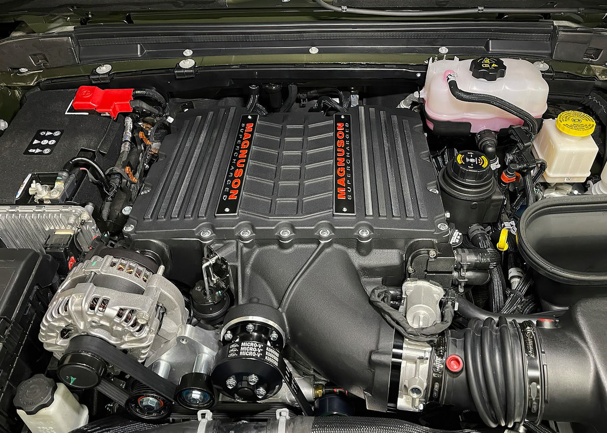 Magnuson supercharger kit for Jeep Wrangler Rubicon 392