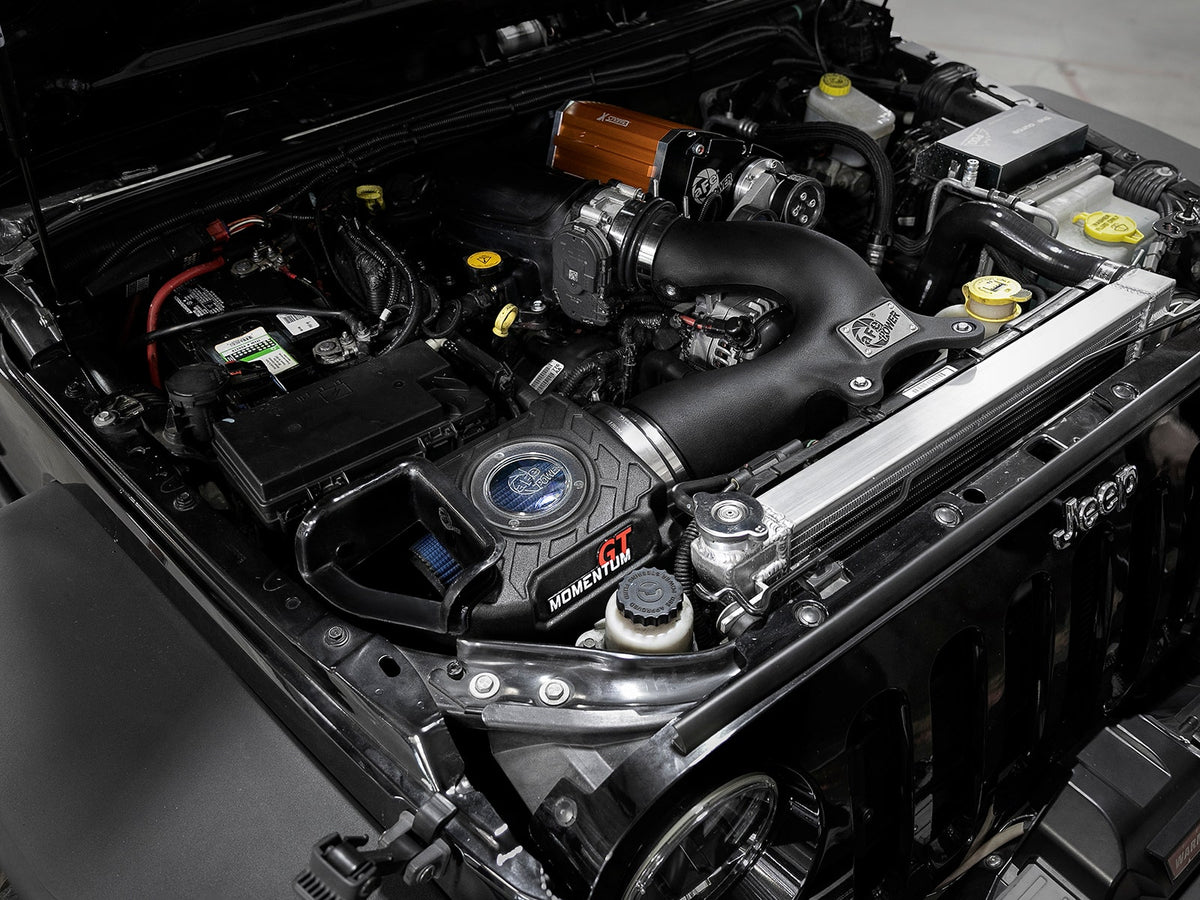 aFe Power Momentum GT Cold Air Intake – Jeep Wrangler (JK) 2012-2018 V6 3.6L w/ Gen 1 Sprintex Supercharger