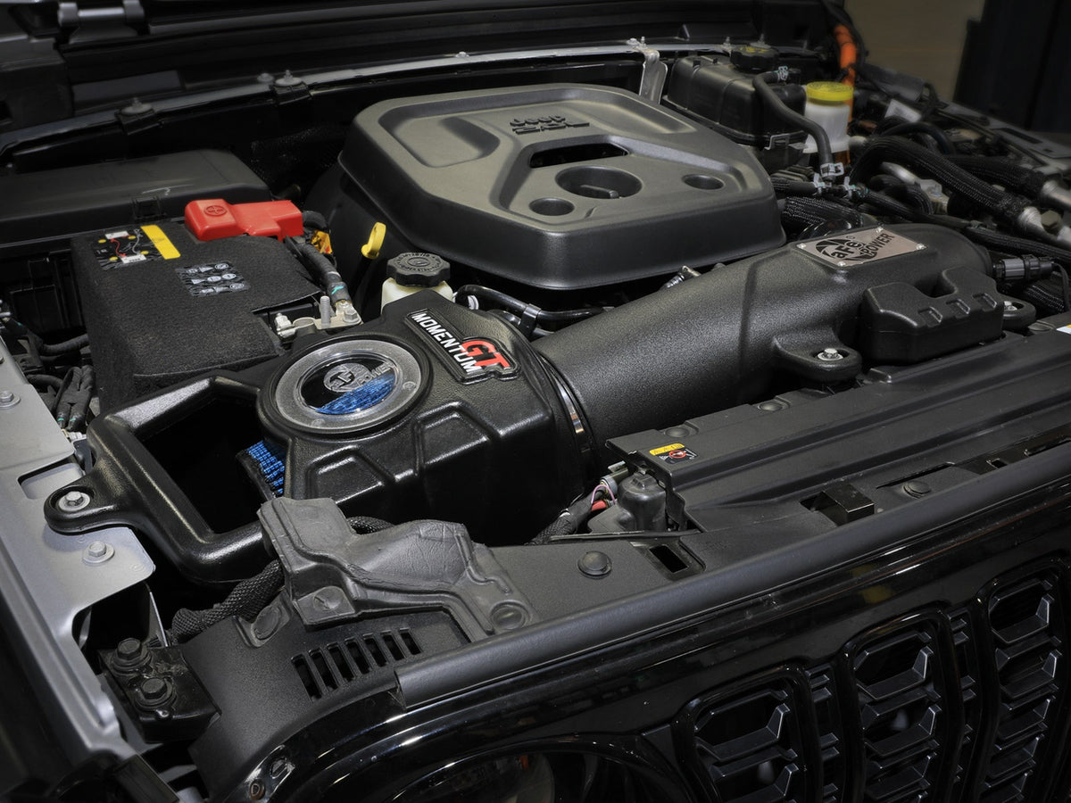 aFe Power Momentum GT Cold Air Intake – Jeep Wrangler 4xe (JL) 2024-2025 L4 2.0L Turbo Hybrid - image 3