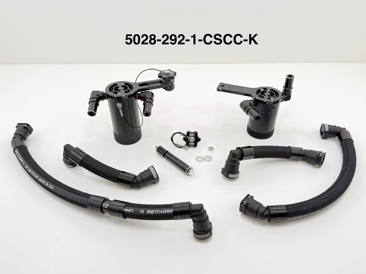UPR Plug N Play™ SC Oil Catch Can Separator – 2024 Mustang GT