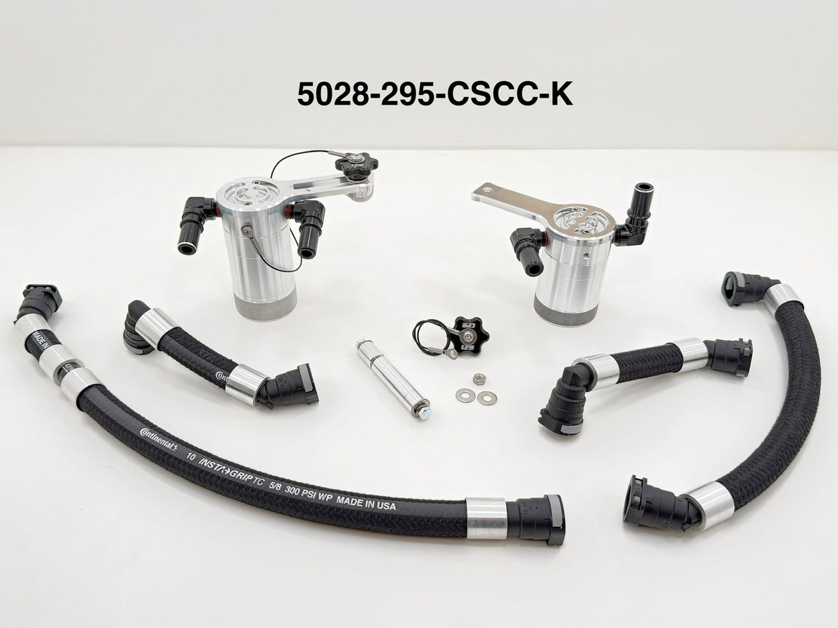 UPR Plug N Play™ SC Oil Catch Can Separator – 2024-2025 Mustang GT Whipple Supercharged