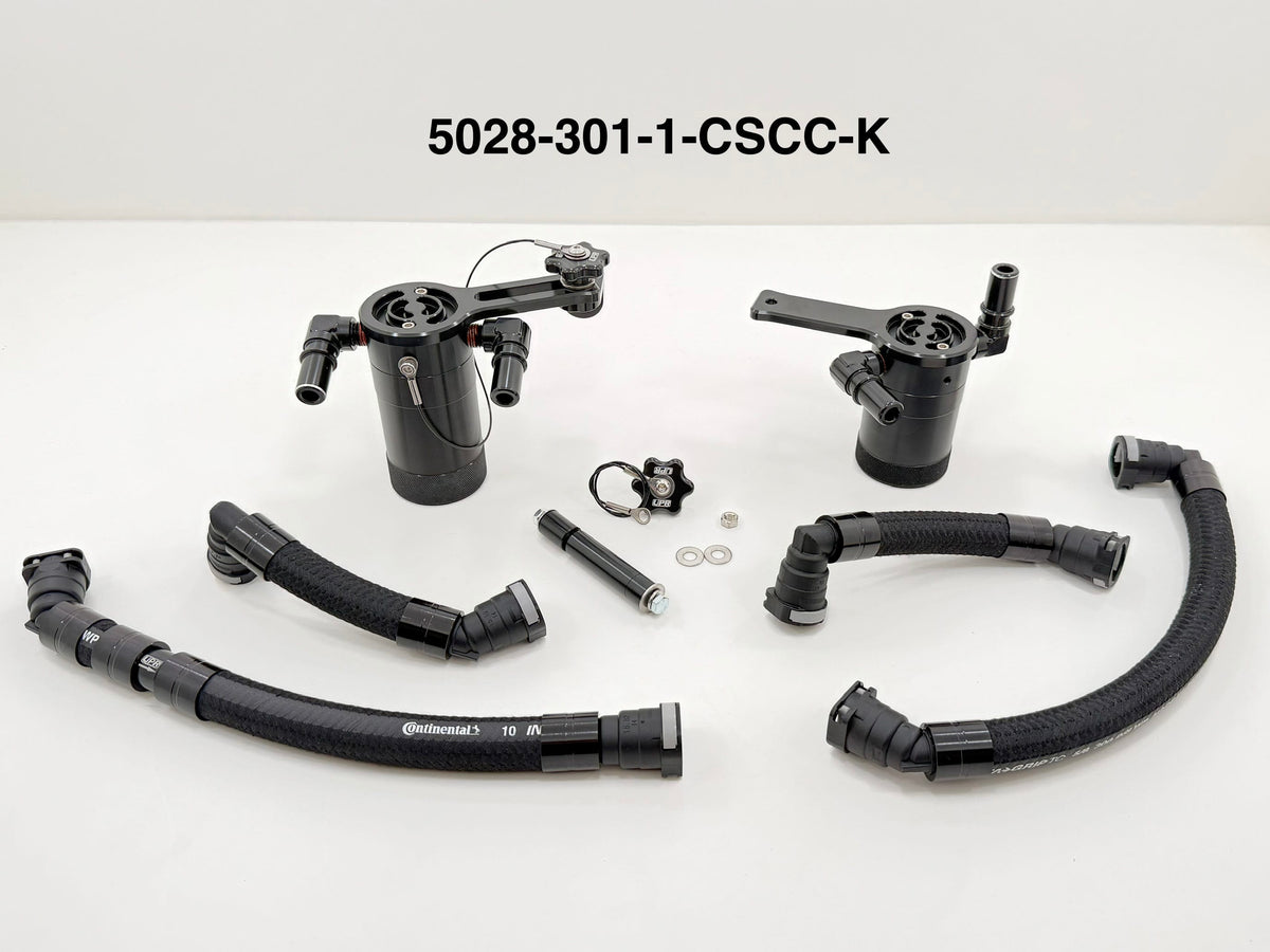 UPR Plug N Play™ SC Oil Catch Can Separator – 2024-2025 Mustang GT Roush Supercharged