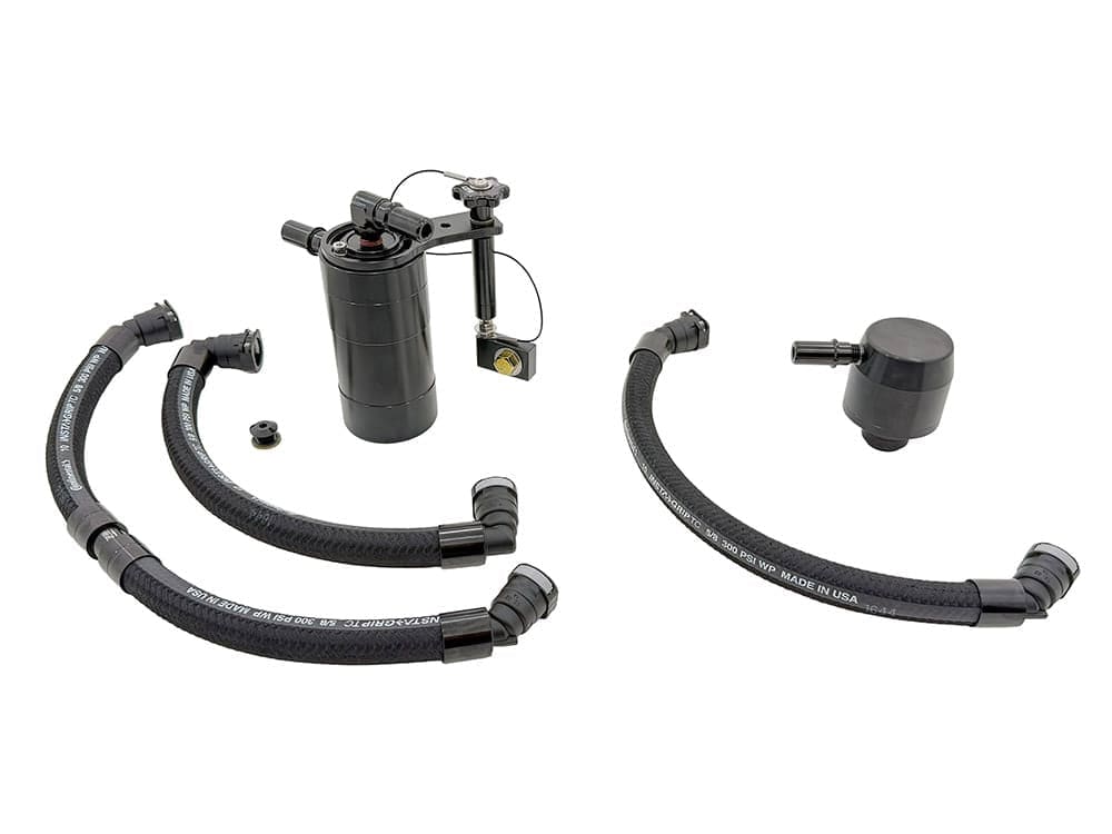 UPR Plug N Play™ Single Valve Oil Catch Can Separator – 2021+ F-150 5.0 (also fits Whipple & Roush Supercharger)
