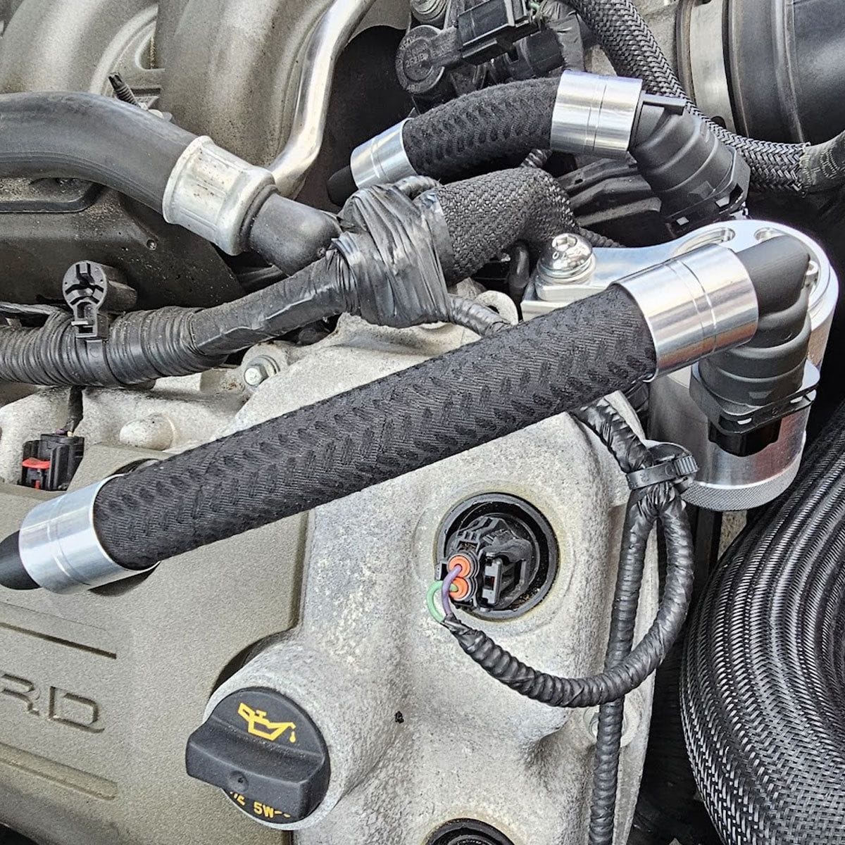 UPR Plug N Play™ Oil Separator Catch Can Separator – 2011-2014 Mustang GT - image 2