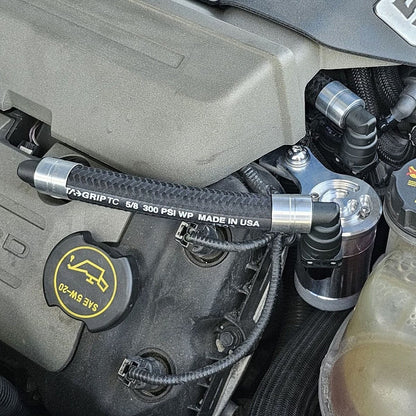 UPR Plug N Play™ Oil Separator Catch Can Separator – 2015-2017 Mustang GT - image 1