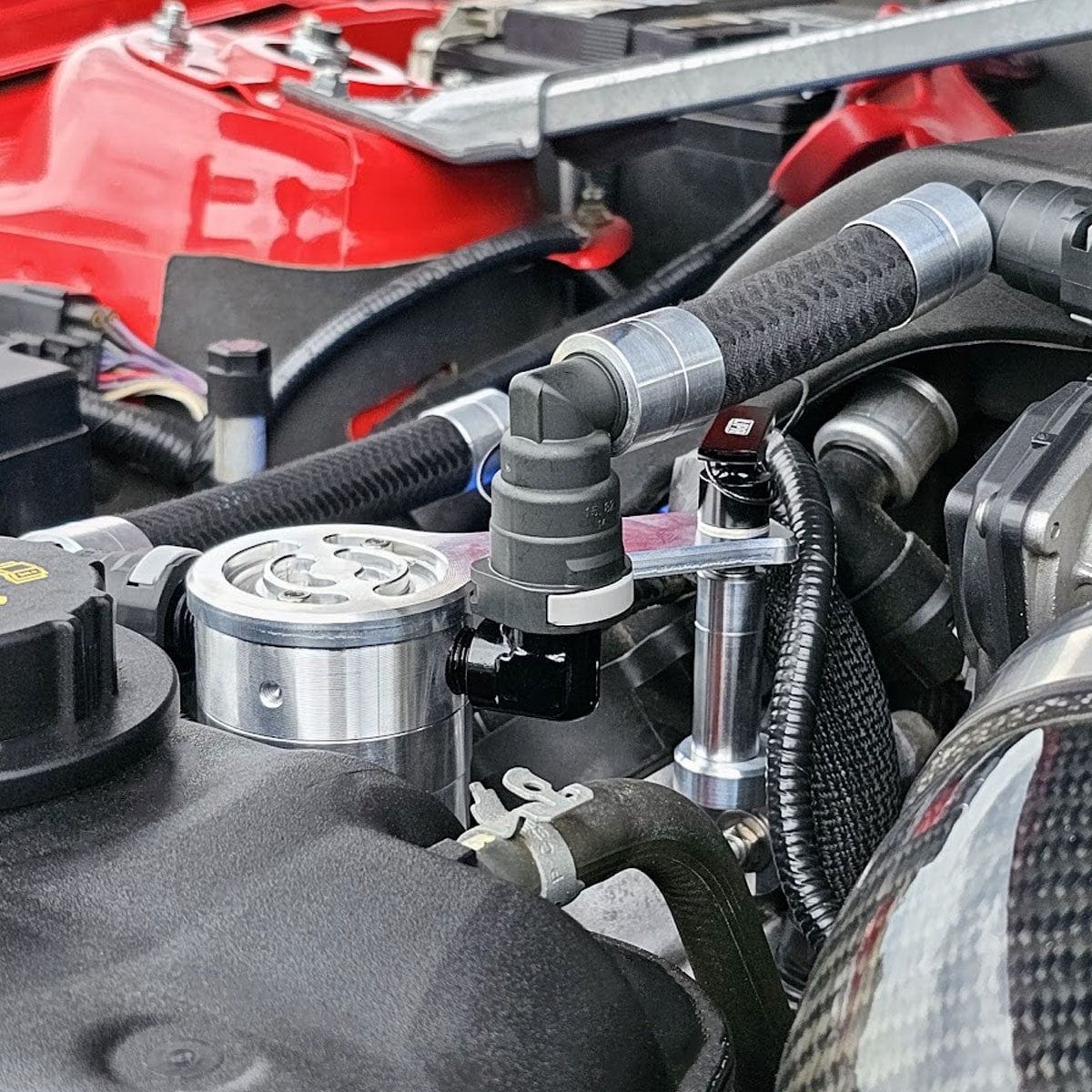 UPR Plug N Play™ Oil Separator Catch Can Separator – 2012-2013 Mustang Boss 302
