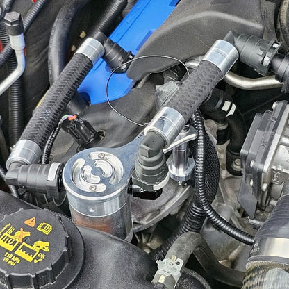 UPR Plug N Play™ Oil Separator Catch Can Separator – 2012-2013 Mustang Boss 302 - image 2