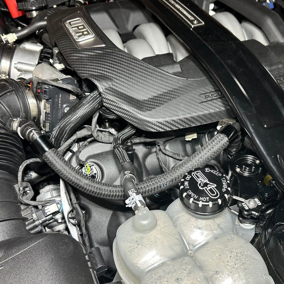 UPR Plug N Play™ Oil Clean Side Catch Can – 2024 Mustang GT