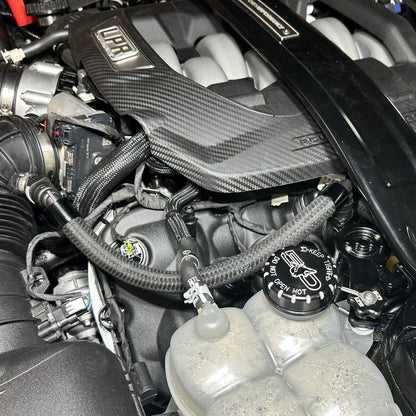 UPR Plug N Play™ Oil Clean Side Catch Can – 2024 Mustang GT - image 1
