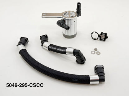 UPR Plug N Play™ Oil Clean Side Catch Can – 2024 Mustang GT w/Whipple - image 2