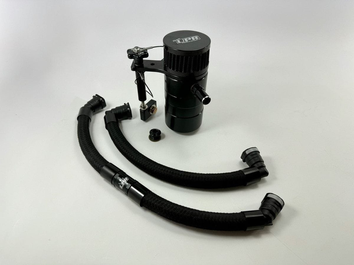 UPR Plug N Play™ Catch Can One Way Breather – 2021-2025 F-150 5.0 (also fits Whipple Supercharger)
