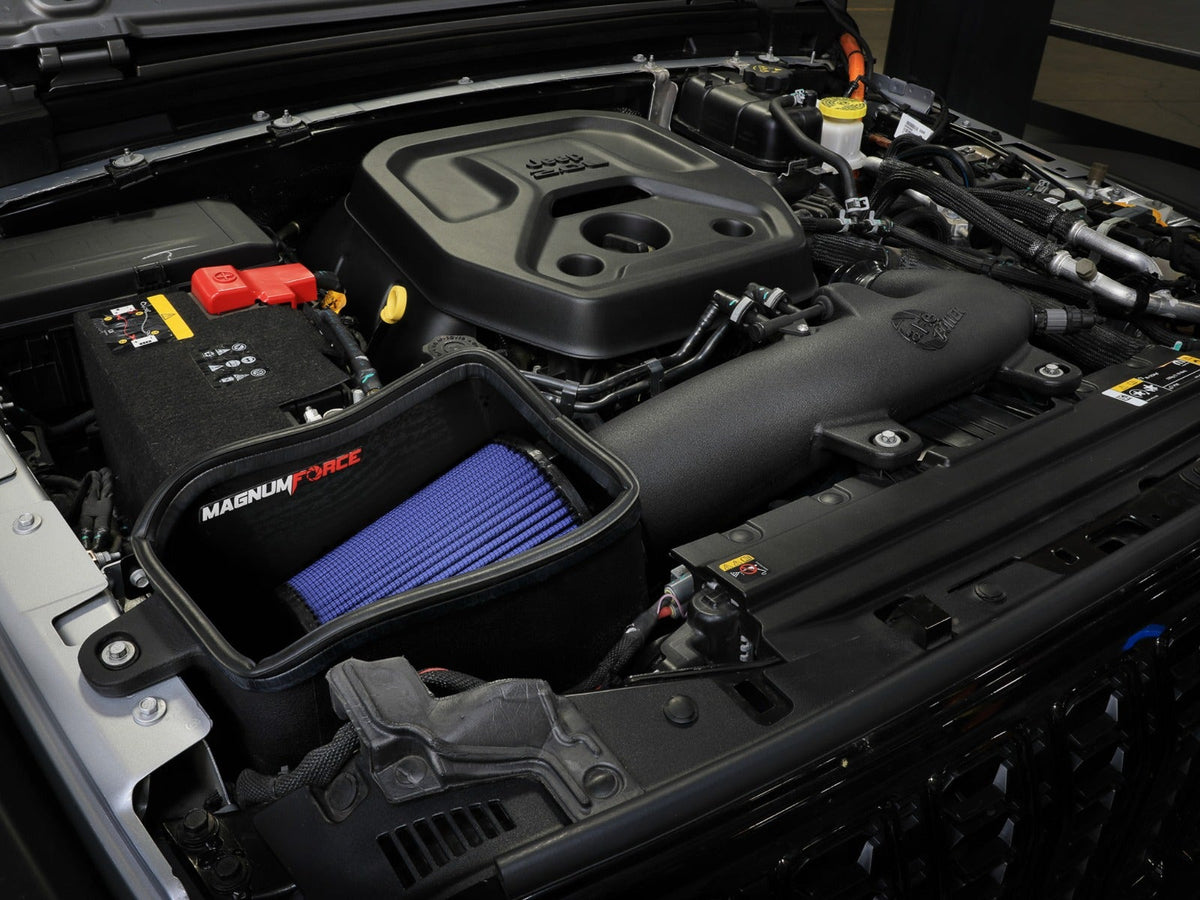 aFe Power Magnum FORCE Stage-2 Cold Air Intake – Jeep Wrangler 4xe (JL) 2024-2025 L4 2.0L Turbo Hybrid