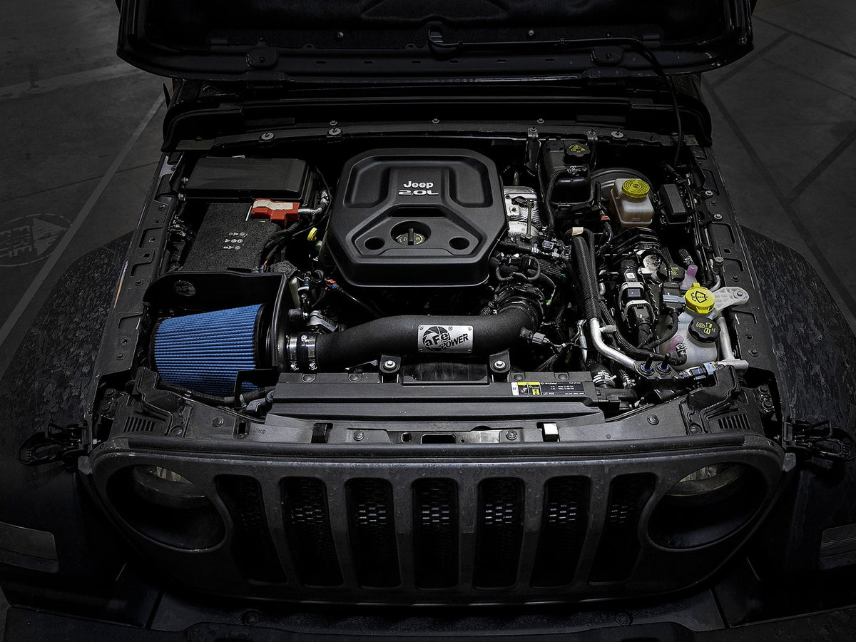 aFe Power Magnum FORCE Stage-2 XP Cold Air Intake – Jeep Wrangler (JL) 2018-2023 L4 2.0L Turbo