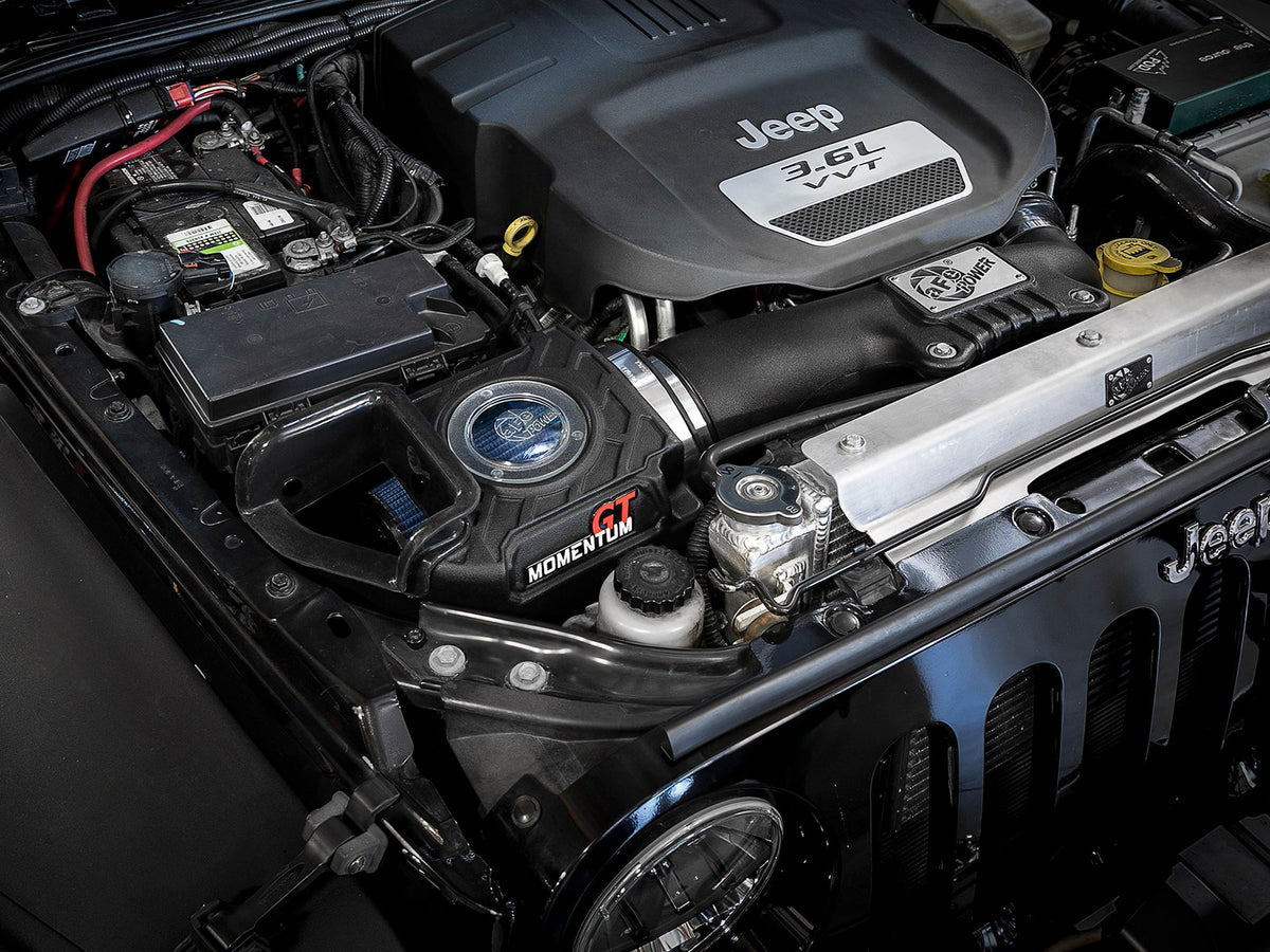 aFe Power Momentum GT Cold Air Intake with Sight Window Housing – Jeep Wrangler (JK) 2012-2018 V6 3.6L