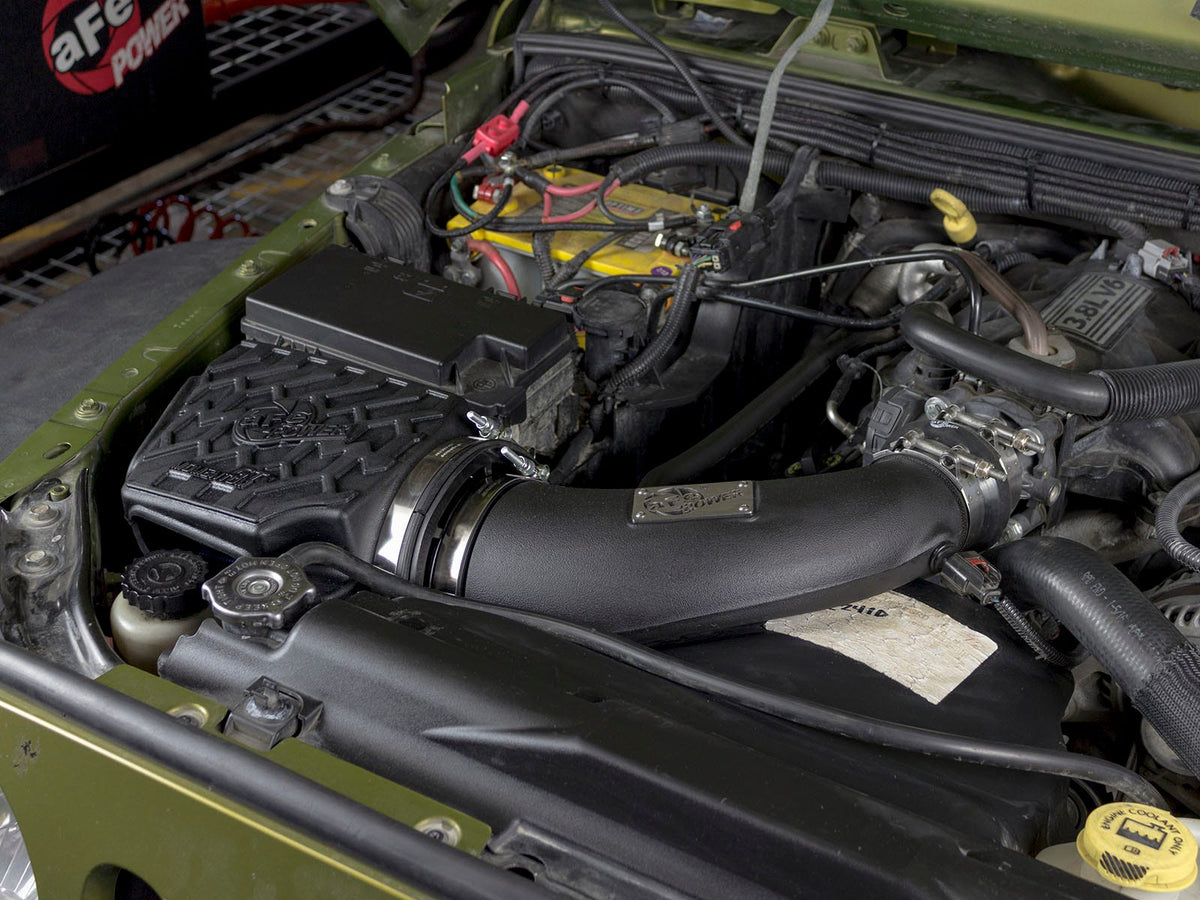 aFe Power Momentum GT Cold Air Intake – Jeep Wrangler (JK) 2007-2011 V6 3.8L w/ Mechanical Fan - image 2