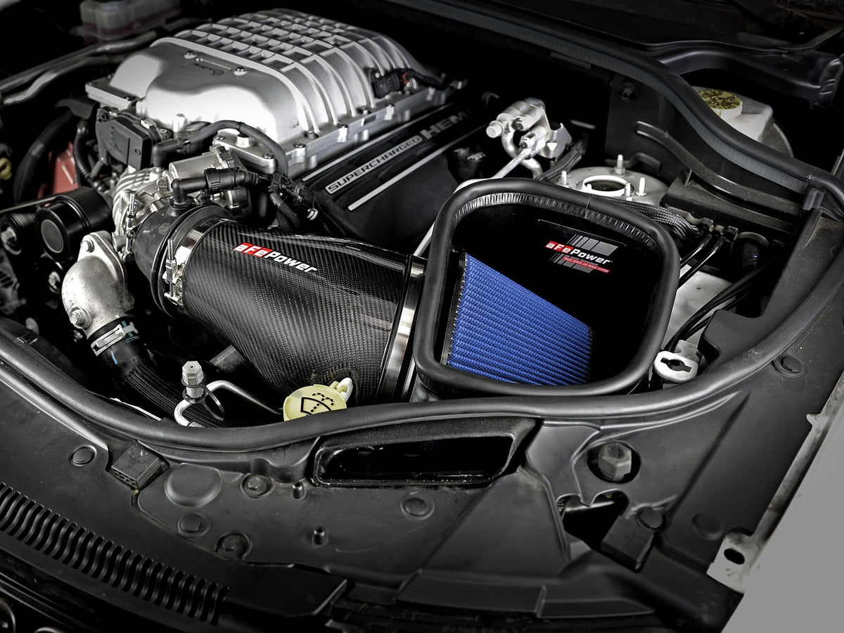 aFe Power Track Series Carbon Fiber Cold Air Intake – Jeep Grand Cherokee Trackhawk (WK2) 2018 6.2L Supercharged - image 3