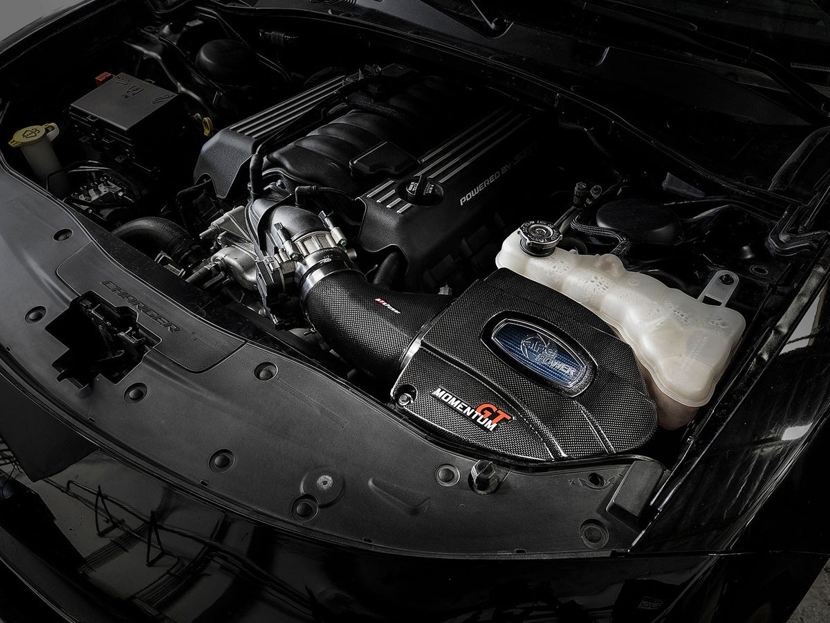 aFe Power Black Series Carbon Fiber Cold Air Intake – Dodge Challenger / Charger / Chrysler 300 SRT8/SRT 2011-2023 6.4L HEMI - image 3