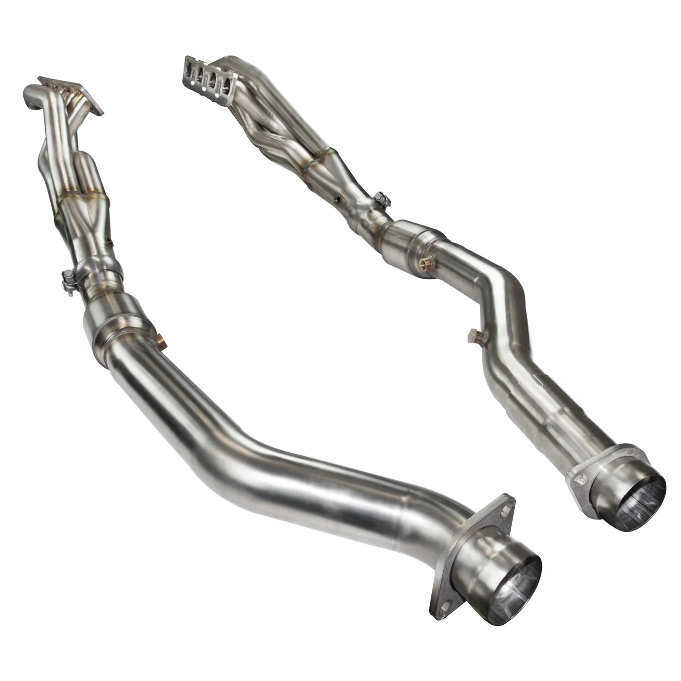 2" SS Headers & H.O. GREEN Catted OEM Conn. 2012-2022 Jeep/Durango 6.4L/6.2L