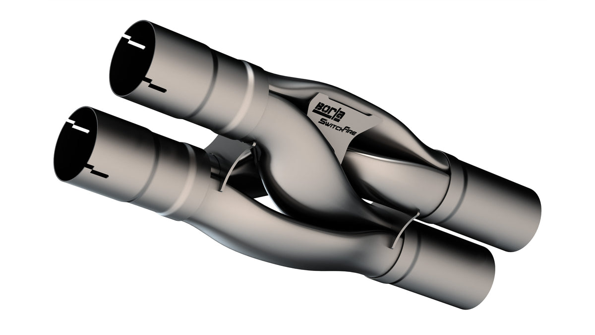 Borla SwitchFire X-Pipe – 2018-2026 Mustang GT/ 2024-2026 Mustang Dark Horse 5.0L