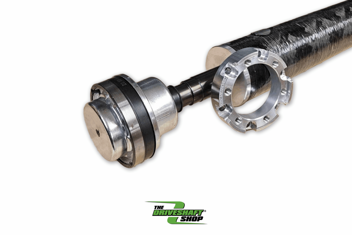 The Driveshaft Shop 2023 Dodge Challenger SRT Demon 170 Carbon Fiber Direct Fit Driveshaft with Adapter Plate