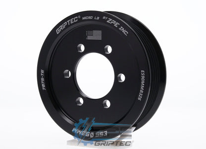 ZPE GripTec 6-Rib Supercharger Pulley Ring – 2021+ F-150 5.0L with ESS Supercharger - image 1