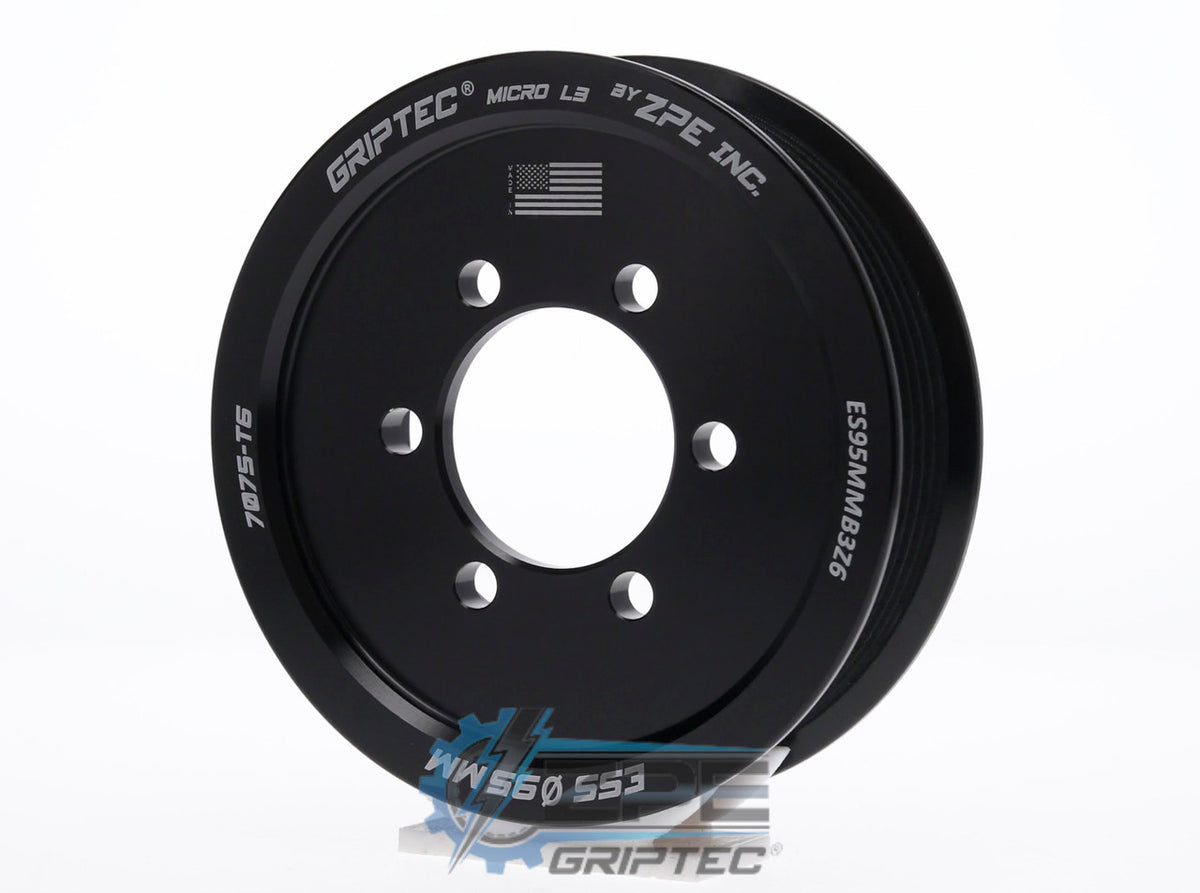 ZPE GripTec 6-Rib Supercharger Pulley Ring – 2021+ F-150 5.0L with ESS Supercharger - image 4