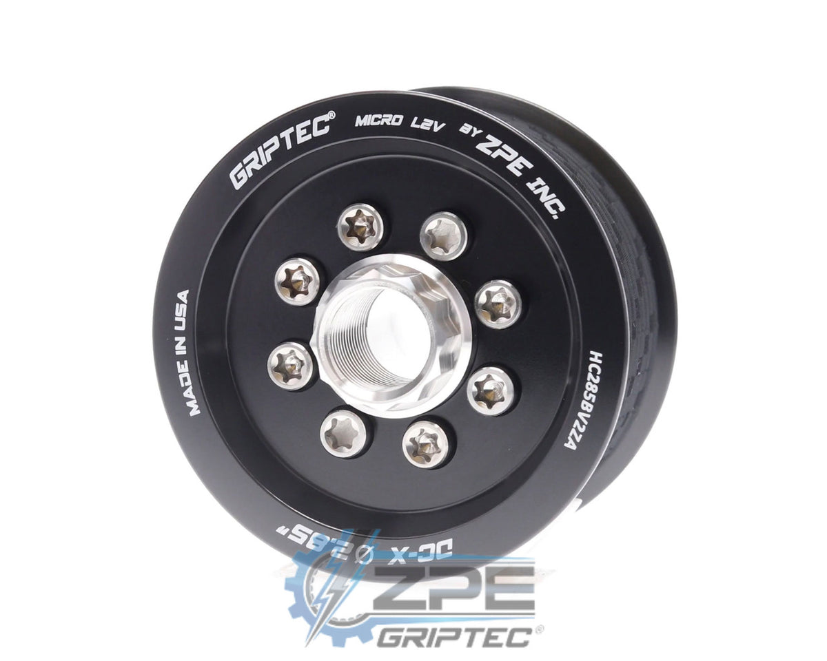 ZPE GripTec 10-Rib Supercharger Pulley & Hub Kit – 2015+ Hellcat, Redeye, Demon, Trackhawk & TRX 6.2L