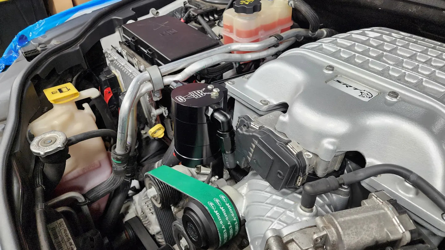 Billet Evolution - Billet Catch Can - Street Version -Hellcat / Trackhawk / Durango