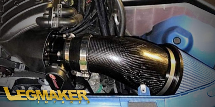 Legmaker LMI Carbon Fiber Intake for Whipple 3.0L Superchargers – 2005+ Charger, Challenger, 300 & Magnum 5.7L, 6.1L, 6.4L & 6.2L