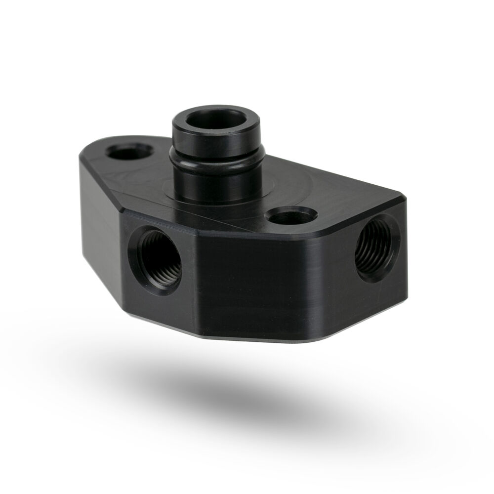Metco Motorsports Fuel Rail Adapter with Pressure Gauge – 2011-2014 Shelby GT500