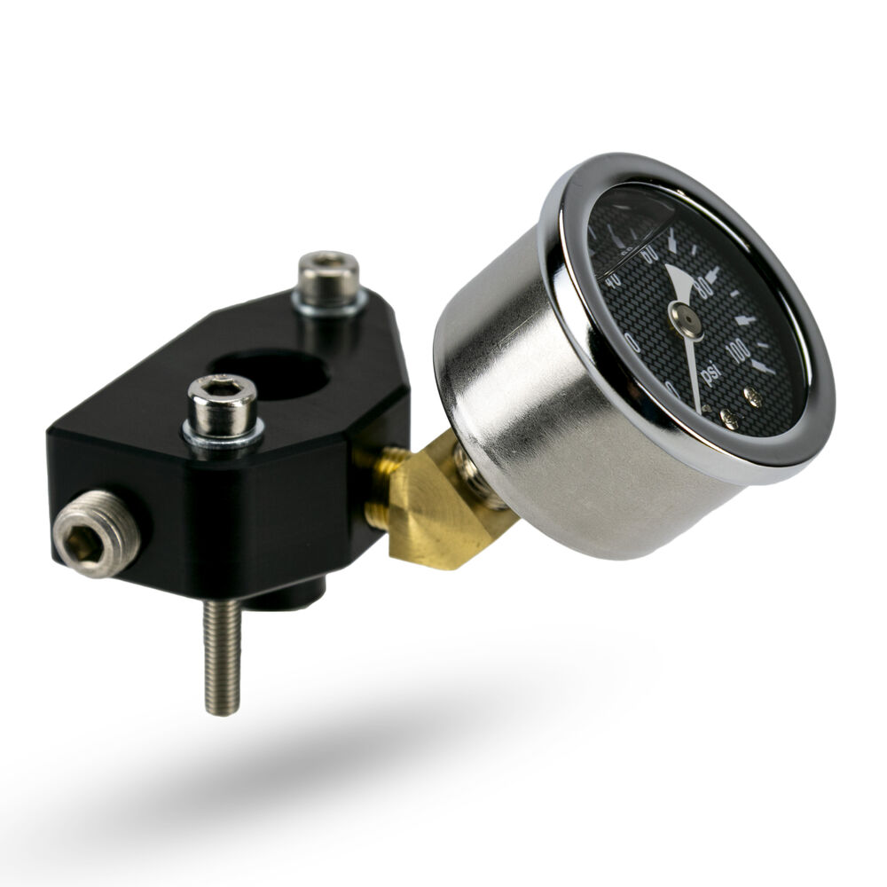 Metco Motorsports Fuel Rail Adapter with Pressure Gauge – 2011-2014 Shelby GT500
