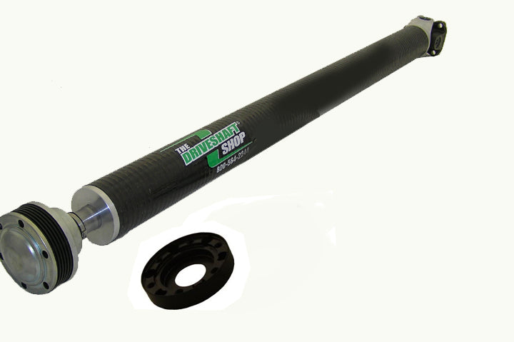 The Driveshaft Shop 2007-2012 Mustang Shelby GT500 3.8" Carbon Fiber Driveshaft with Moser 9" and 1350 Pinion Yoke ONLY