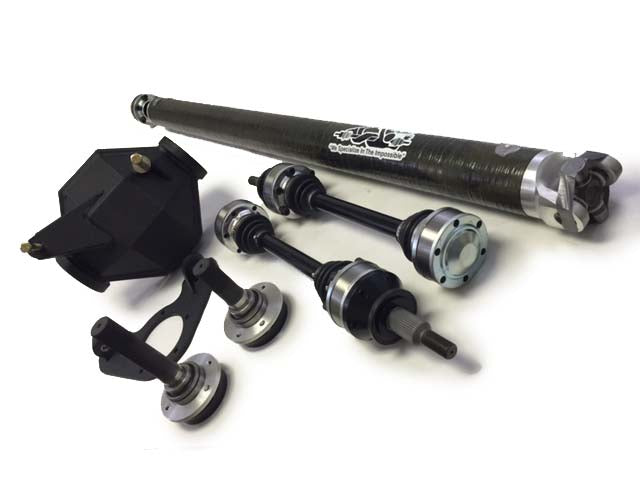 The Driveshaft Shop 2013-2017 Dodge Viper 5th Gen 9" Rear Conversion Kit -Includes Housing / Axles / Driveshaft
