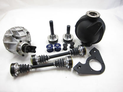 The Driveshaft Shop 2015+ Dodge Charger Hellcat / 392 SRT Automatic 9-Inch Direct Bolt-in Rear Conversion Kit -includes Axles and Driveshaft - image 1