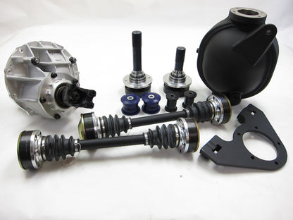 The Driveshaft Shop 2015+ Dodge Challenger Hellcat / 392 SRT Automatic 9-Inch Direct Bolt-in Rear Conversion Kit -includes Axles and Driveshaft - image 1