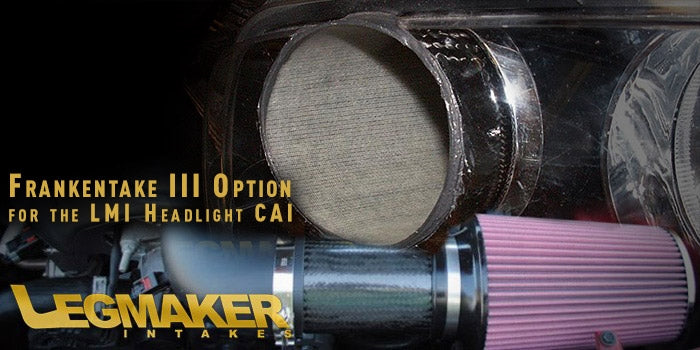 Legmaker LMI FrankenTake III Option for the LMI Headlight CAI – 2005+ Charger, 300 & Magnum, 2008+ Challenger 5.7L & 6.1L HEMI