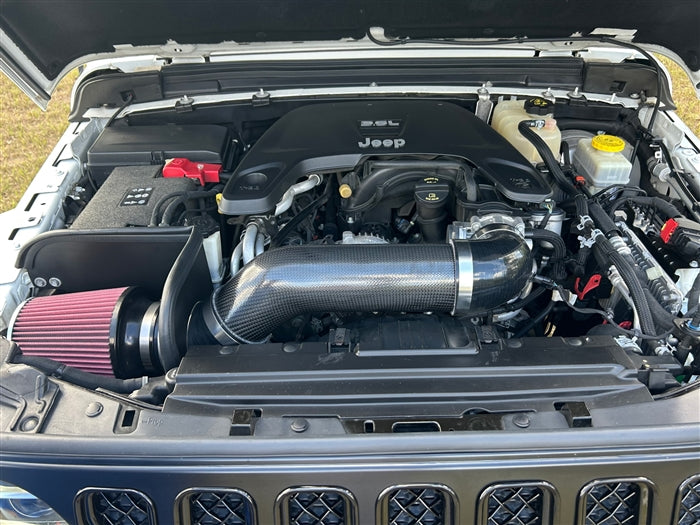 Legmaker LMI Carbon Fiber Short-Ram Intake – 2018+ Jeep Wrangler JL & Gladiator JT 3.6L V6 - image 3