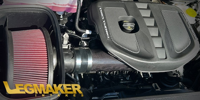 Legmaker Carbon Fiber MID Tube – 2024+ Ram 1500 RHO 3.0L Hurricane