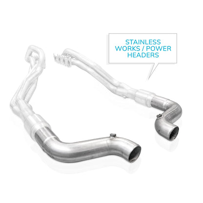Stainless Works Lead Pipe Kit, Aftermarket Connect – 2015-2026 Mustang GT 5.0L - image 2